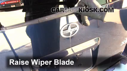 2006 Scion xB 1.5L 4 Cyl. Windshield Wiper Blade (Rear) Replace Wiper Blade
