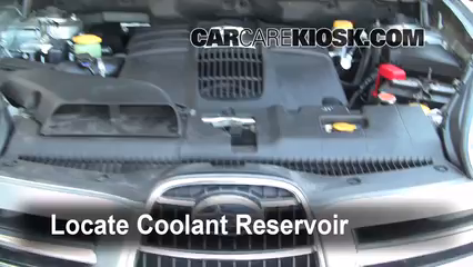 2006 Subaru B9 Tribeca 3.0L 6 Cyl. Coolant (Antifreeze) Check Coolant Level