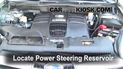 2006 Subaru B9 Tribeca 3.0L 6 Cyl. Power Steering Fluid Check Fluid Level