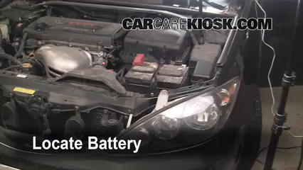 2006 Toyota Camry LE 2.4L 4 Cyl. Battery Replace
