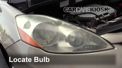 2006 Toyota Sienna LE 3.3L V6 Lights Headlight (replace bulb)
