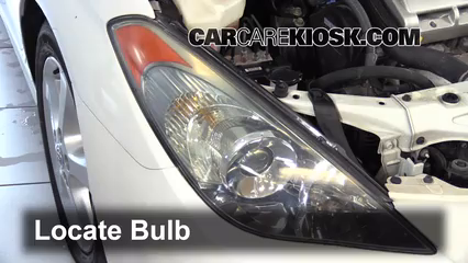 2006 Toyota Solara SLE 3.3L V6 Coupe Lights Parking Light (replace bulb)