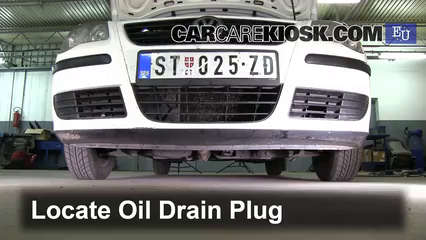 2006 Volkswagen Polo E 1.2L 3 Cyl. Aceite Cambiar aceite y filtro de aceite