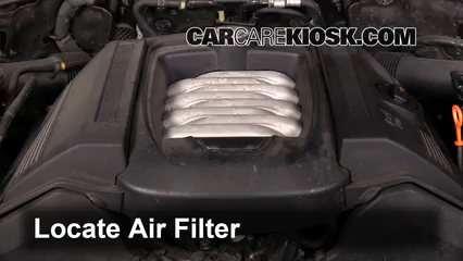 2006 Volkswagen Touareg 4.2L V8 Air Filter (Engine)