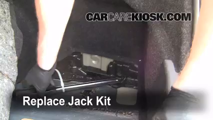 fix a flat tire nissan altima (2007 2013) 2007 nissan altima sreplace jack secure jack kit components back in place