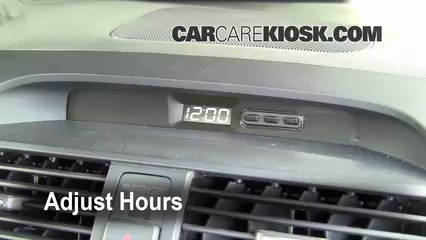 2007 Acura TL 3.2L V6 Reloj Fijar hora de reloj