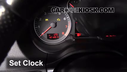 2007 Audi A3 2.0L 4 Cyl. Turbo Clock