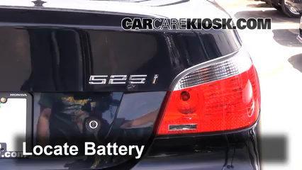 2007 BMW 525i 3.0L 6 Cyl. Battery