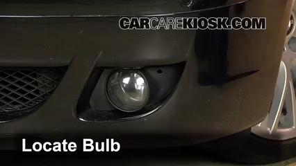2007 BMW 750Li 4.8L V8 Éclairage Feu antibrouillard (remplacer l'ampoule)