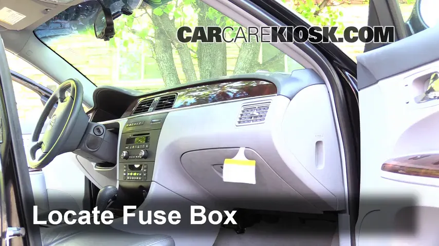 Interior Fuse Check: 2006 Buick LaCrosse CX 3.8L V6
