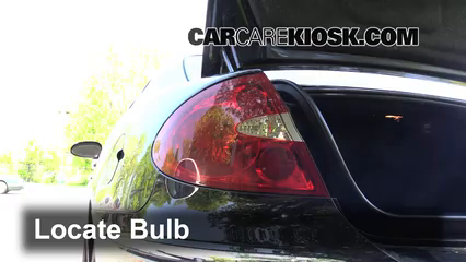 2007 Buick LaCrosse CXL 3.8L V6 Lights Reverse Light (replace bulb)