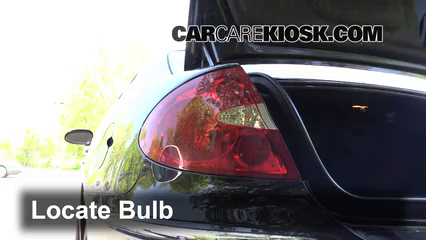 2007 Buick LaCrosse CXL 3.8L V6 Luces Luz trasera (reemplazar foco)