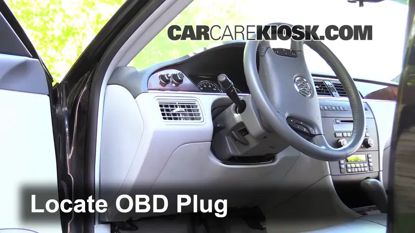 Interior Fuse Box Location: 2005 Buick LaCrosse CX 3.8L V6
