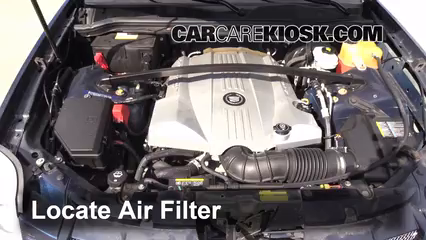 2007 Cadillac SRX 4.6L V8 Filtro de aire (motor)