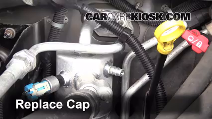 How To Add Refrigerant To A 2007 2013 Chevrolet Suburban 2500 2007 Chevrolet Suburban 2500 Lt 6 0l V8