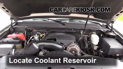 2007 Chevrolet Suburban 2500 LT 6.0L V8 Antigel (Liquide de Refroidissement) Vérifiez le niveau d'antigel