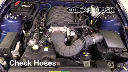 How to Add Refrigerant to a 2005-2009 Ford Mustang - 2007 Ford Mustang ...