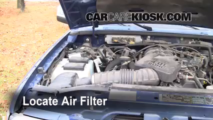 2007 Ford Ranger FX4 4.0L V6 (4 Door) Filtre à air (moteur) Changement