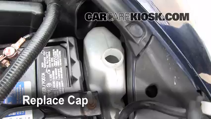Where To Put Coolant In Honda Civic 2002