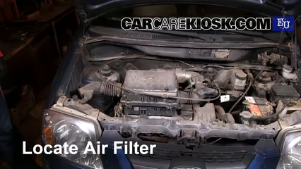 2007 Hyundai Atos Prime Comfort 1.1L 4 Cyl. Air Filter (Engine) Check