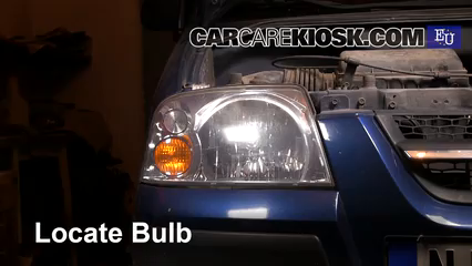 2007 Hyundai Atos Prime Comfort 1.1L 4 Cyl. Lights Headlight (replace bulb)
