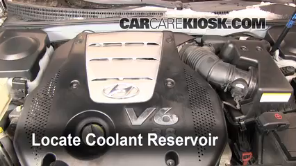 2007 Hyundai Azera SE 3.8L V6 Coolant (Antifreeze) Check Coolant Level