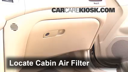 2007 Kia Optima EX 2.4L 4 Cyl. Air Filter (Cabin)