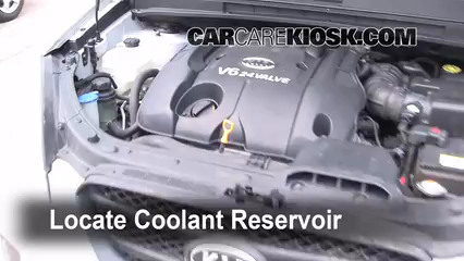 2007 Kia Rondo LX 2.7L V6 Coolant (Antifreeze) Add Coolant