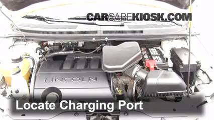 2007 Lincoln MKX 3.5L V6 Climatisation Ajouter du réfrigérant