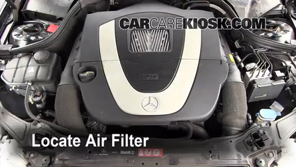 2007 Mercedes-Benz C230 Sport 2.5L V6 Filtre à air (moteur)