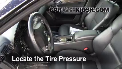 2007 Mercedes-Benz C230 Sport 2.5L V6 FlexFuel Tires & Wheels Check Tire Pressure