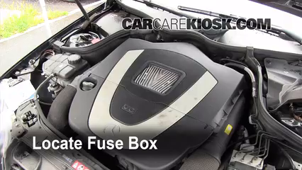Interior Fuse Box Location: 2007 Mercedes-Benz C230 Sport 2.5L V6 FlexFuel