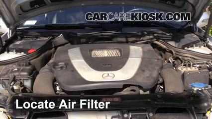 2007 Mercedes-Benz C280 4Matic 3.0L V6 Filtre à air (moteur)