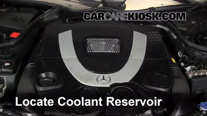 2007 Mercedes-Benz CLK550 5.5L V8 Convertible (2 Door) Antigel (Liquide de Refroidissement)