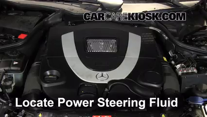 2007 Mercedes-Benz CLK550 5.5L V8 Convertible (2 Door) Power Steering Fluid