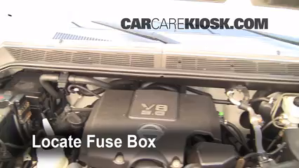 2007 Nissan Titan SE 5.6L V8 Crew Cab Pickup Fuse (Engine) Replace