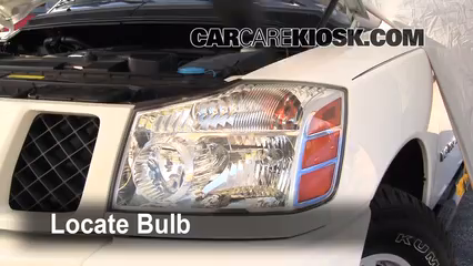 2007 Nissan Titan SE 5.6L V8 Crew Cab Pickup Luces Luz de estacionamiento (reemplazar foco)