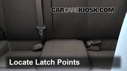 2007 Pontiac G5 2.2L 4 Cyl. Car Seats Install