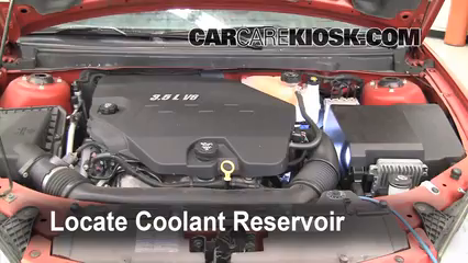 2007 Pontiac G6 3.5L V6 Coolant (Antifreeze) Add Coolant