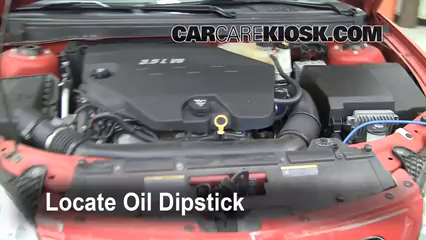 2007 Pontiac G6 3.5L V6 Oil Check Oil Level