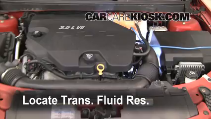 2007 Pontiac G6 3.5L V6 Transmission Fluid Add Fluid