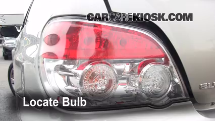 2007 Subaru Impreza 2.5i 2.5L 4 Cyl. Sedan Lights Reverse Light (replace bulb)