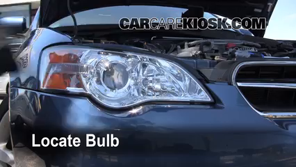2007 Subaru Legacy 2.5i Special Edition 2.5L 4 Cyl. Sedan Éclairage Feux de route (remplacer l'ampoule)