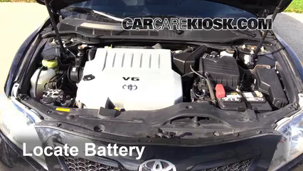 2007 Toyota Camry LE 3.5L V6 Battery Clean Battery & Terminals
