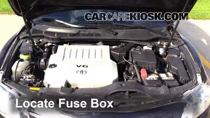 2007 Toyota Camry LE 3.5L V6 Fusible (motor) Cambio