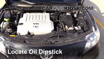 Check Oil Level 2007 Toyota Camry LE 3.5L V6
