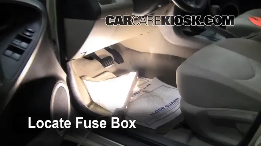 Interior Fuse Check: 2007 Toyota RAV4 3.5L V6