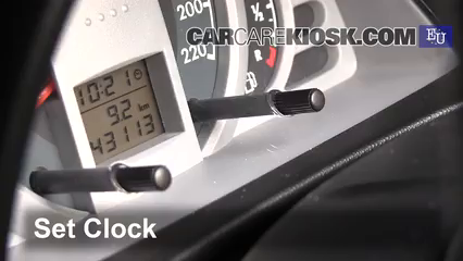 2007 Volkswagen Fox Urban 1.4L 4 Cyl. Clock