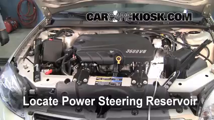 Check Power Steering Level Chevrolet Impala 2006 2013
