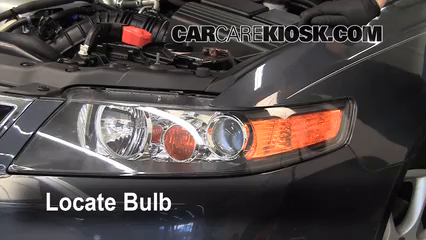 2008 Acura TSX 2.4L 4 Cyl. Lights Parking Light (replace bulb)
